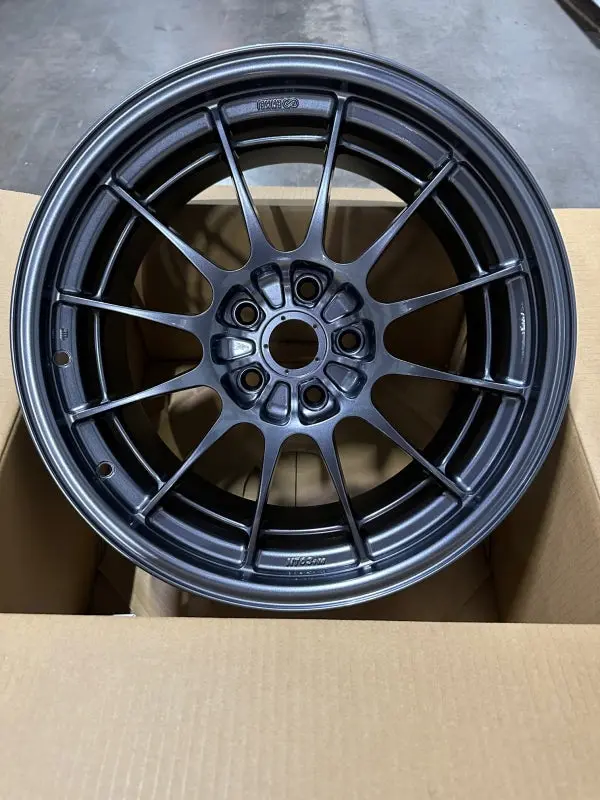 Enkei Nt03+M 18X9.5 5X114.3 40Mm Offset 72.6Mm Bore Gunmetal Wheel 1