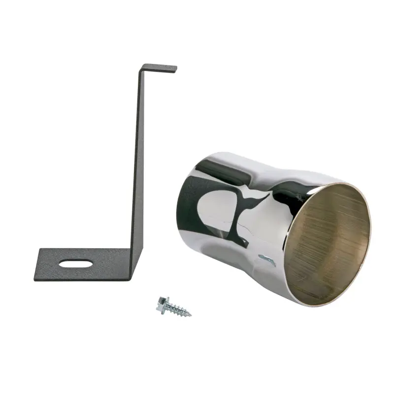 Bbk 86-88 Mustang Cold Air Kit Adapter - Chrome 1