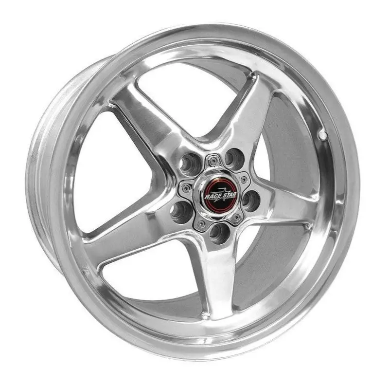 Race Star 92 Drag Star 17X10.50 5X4.50Bc 7.63Bs Direct Drill Polished Wheel 1