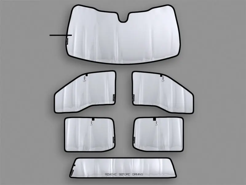 Weathertech 2015+ Ford F-150 Supercrew Techshade Full Vehicle Kit 1
