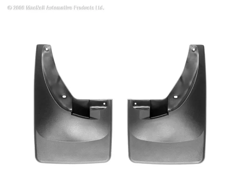 Weathertech 06+ Dodge Ram Duallie No Drill Mudflaps - Black 1