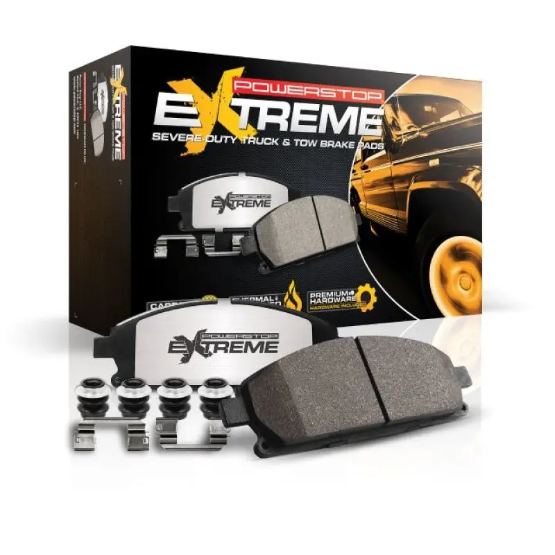 Power Stop 08-11 Lexus Lx570 Front Z36 Truck & Tow Brake Pads W/Hardware 2