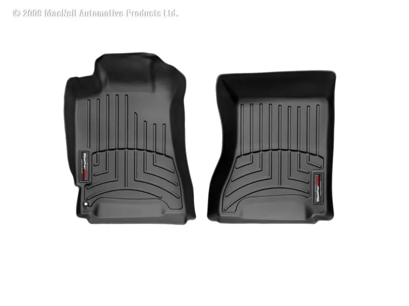 Weathertech 03-08 Subaru Forester Front Floorliner - Black 1