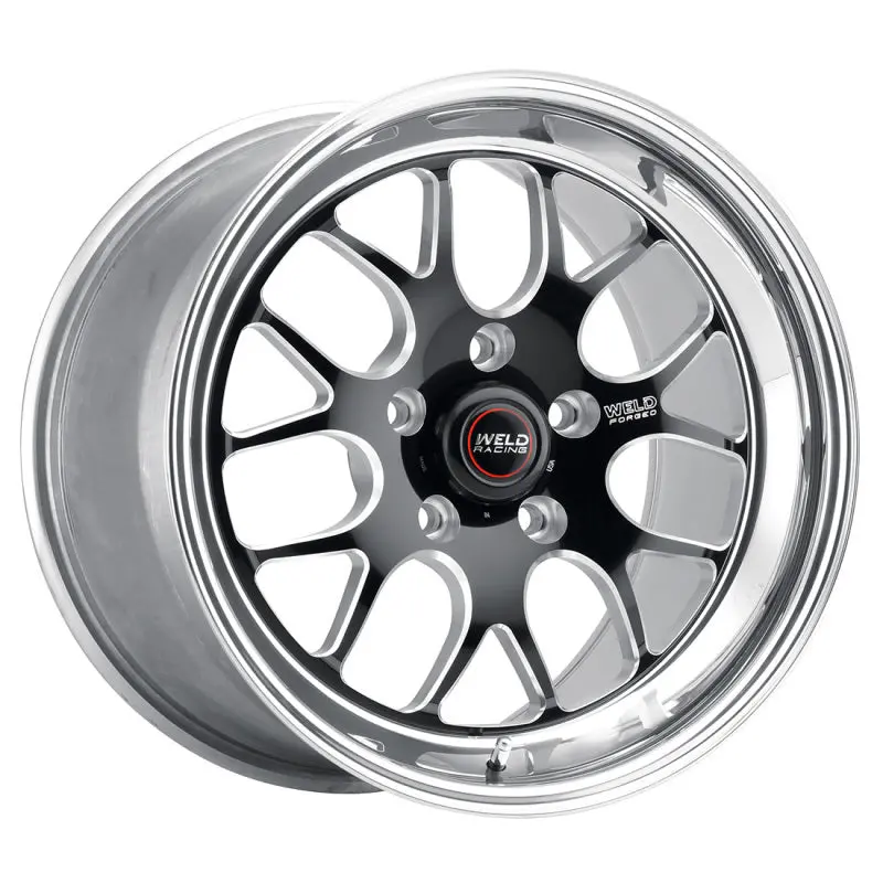Weld Rt-S S77 17X7.5 / 5X120mm Bp / 4.7In Backspace Black Wheel (High Pad) - Non-Beadlock 1