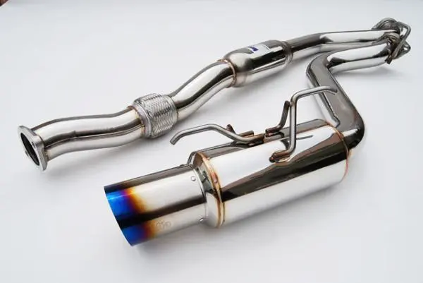 Invidia 08+ Wrx Hatch 76Mm Regular Titanium Tip Cat-Back Exhaust 2