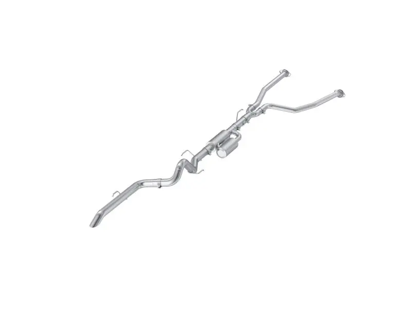 Mbrp 22-25 Toyota Tundra 3.4L 3In Cat Back Single Rear Turn Down - Aluminized Steel 1