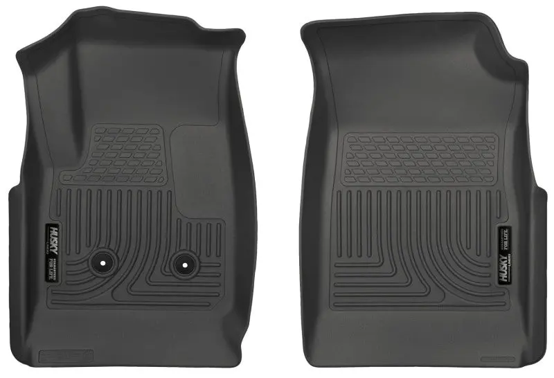 Husky Liners 15 Colorado Crew Cab/Ext Cab Weatherbeater Black Front Floor Liner 1