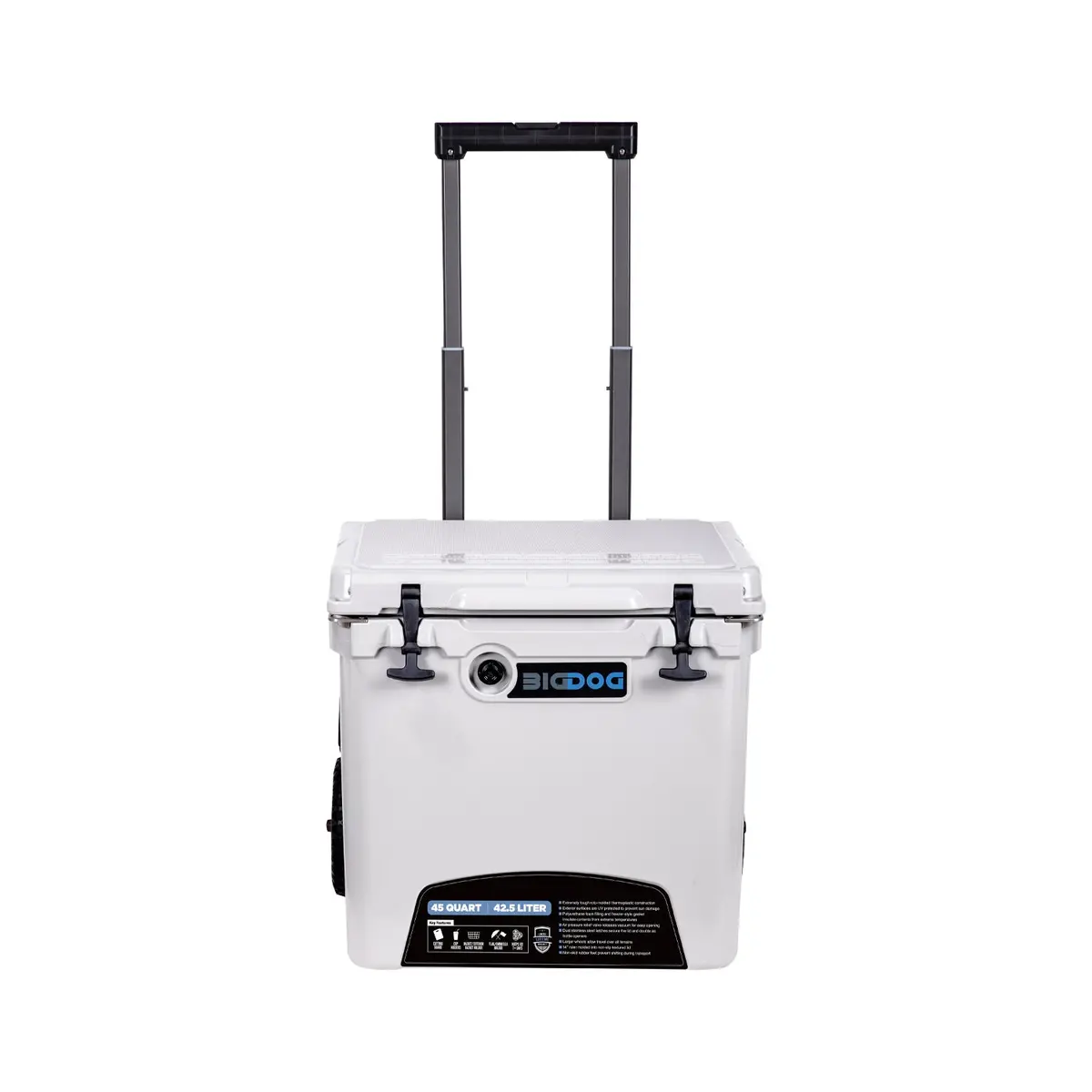 45 Qt Rolling Cooler With Accessories 1