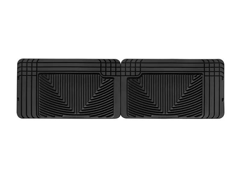 Weathertech 96 Gmc Rally Van Rear Rubber Mats - Black 1