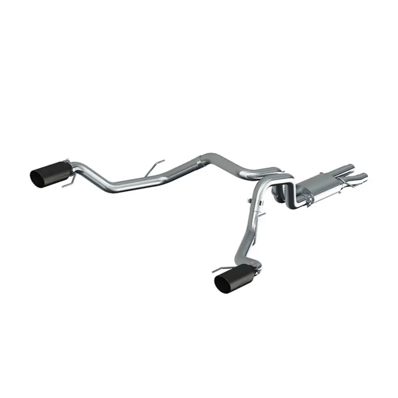 Mbrp 17-20 Ford F-150 Raptor 3.5L Ecoboost Dual Rear Exit T409 3In Resonater Back Exhaust System 1