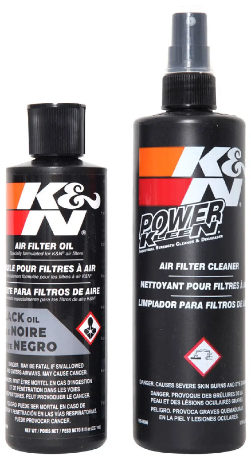 K&N Filter Cleaning Kit - Squeeze Black 1