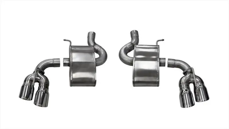 Corsa 2016-22 Chevrolet Camaro Ss 6.2L V8 2.75In Polished Sport Axle-Back Exhaust 1