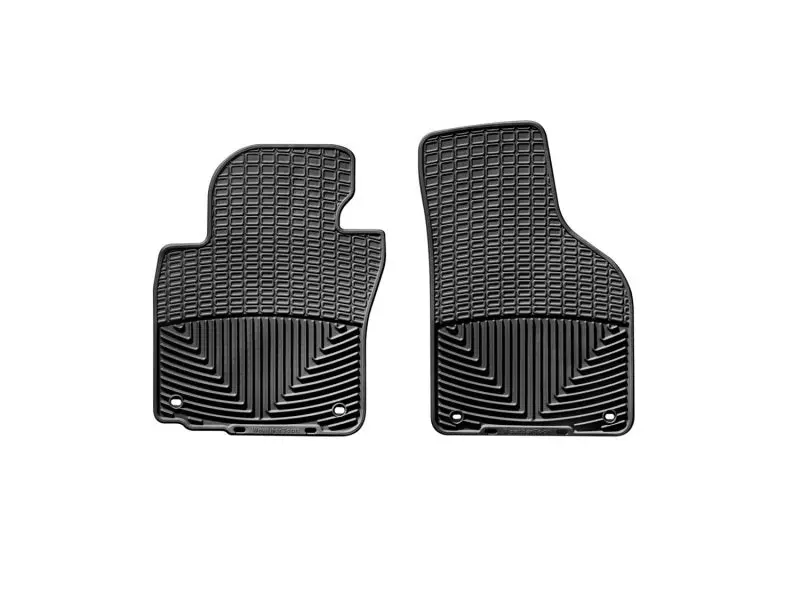 Weathertech 05+ Volkswagen Gli Sedan Front Rubber Mats - Black 1
