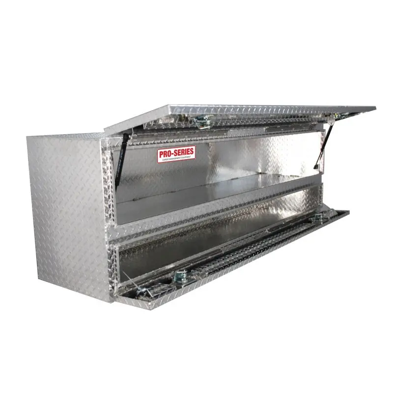 Westin/Brute High Cap 72In Stake Bed Contractor Topsider W/ Doors - Aluminum 2