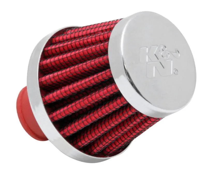 K&N 2In Base Od X .375In Flange Id X 1.75In H Rubber Base Crankcase Vent Filter 2