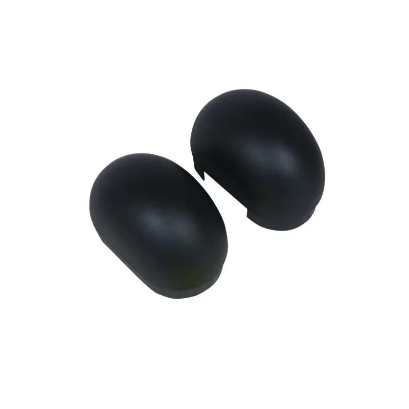 Westin Platinum 4 Oval 4 In Tube Step End Cap Kit - Black 1