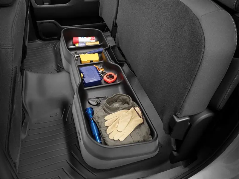 Weathertech 2017+ Nissan Titan Underseat Storage System 1