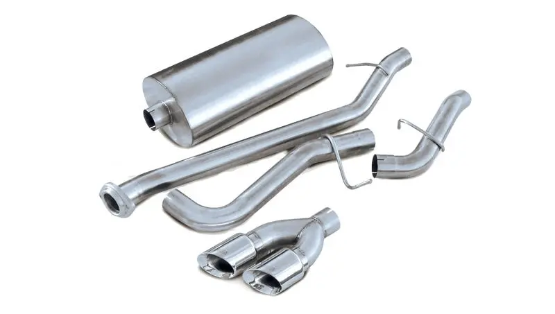 Corsa 02-06 Chevrolet Tahoe 5.3L V8 Polished Sport Cat-Back Exhaust 1