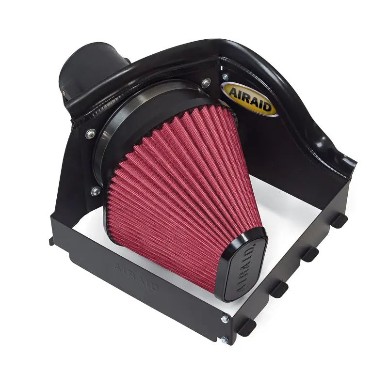 Airaid 08-10 Ford F-250/350 5.4L V8/6.8L V10 Cad Intake System W/O Tube (Oiled / Red Media) 1