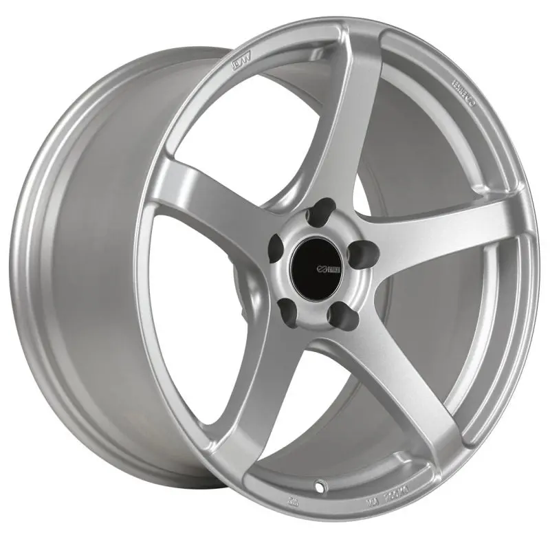 Enkei Kojin 18X9.5 15Mm Offset 5X114.3 Bolt Pattern 72.6Mm Bore Dia Matte Silver Wheel 1
