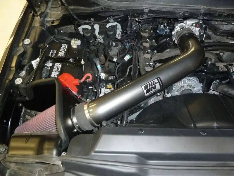 K&N 2020 Ford F250/350 6.2L V8 High Flow Performance Intake Kit 2