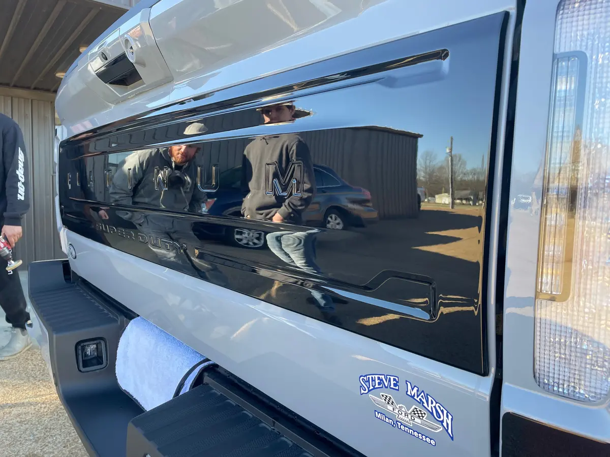 2017-2025 Ford Superduty Tailgate Appliqué Panel - Platinum, Limited, & King Ranch 1