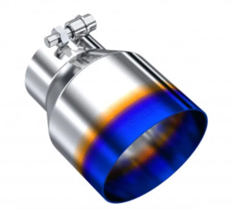 Mbrp Universal Stainless Steel Dual Wall Tip 4.5In Od/3In Inlet/6.13In L 2