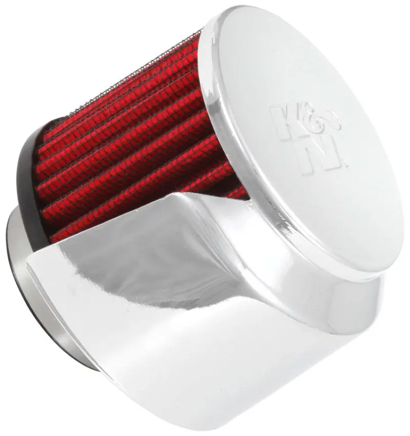 K&N 1.5In Flange Id X 3In Od X 2.5In Height Clamp On Crankcase Vent Filter 1