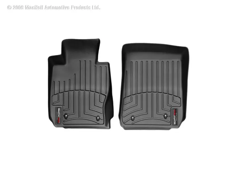 Weathertech 06-12 Bmw 3-Series Front Floorliner - Black 1