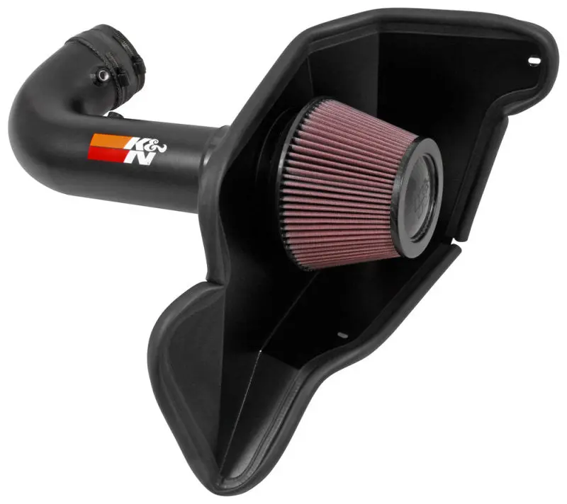 K&N 2016-2017 Ford Mustang Shelby 5.2L V8 Typhoon Cold Air Intake System 1