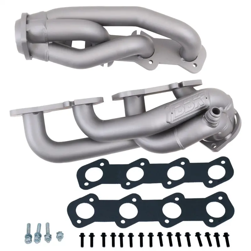 Bbk 97-03 Ford F Series Truck 4.6 Shorty Tuned Length Exhaust Headers - 1-5/8 Titanium Ceramic 1