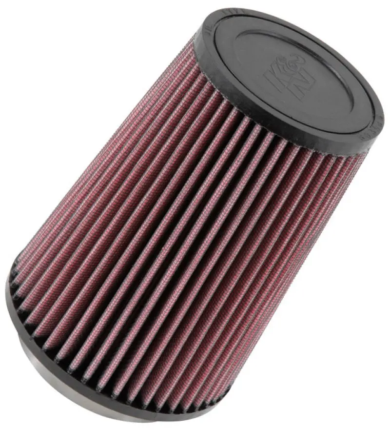 K&N Universal Rubber Filter Round Tprd 3.313In Flange Id X 4.75In Base Od X 3.5In Top Od X 6.5In H 1