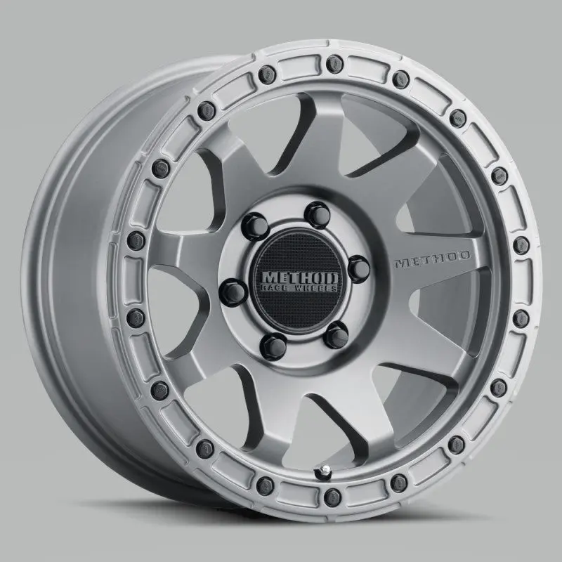 Method Mr317 17X8.5 0Mm Offset 6X5.5 106.25Mm Cb Matte Titanium Wheel 1