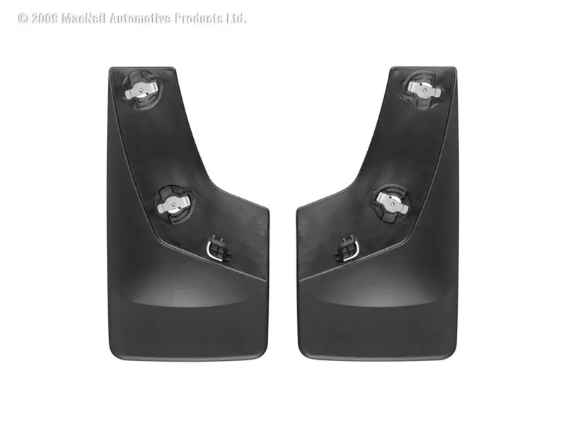 Weathertech 07-13 Chevrolet Silverado No Drill Mudflaps - Black 1