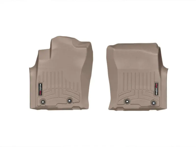 Weathertech 13+ Toyota 4Runner Front Floorliner - Tan 1