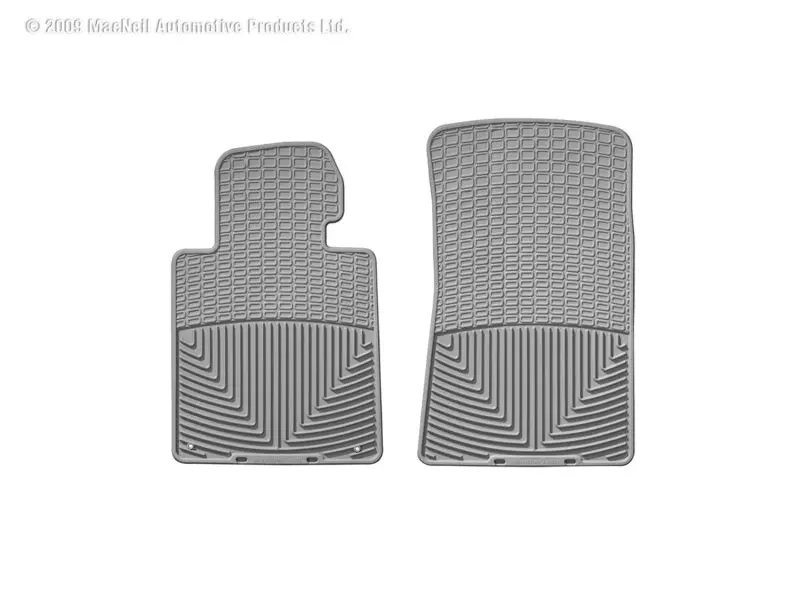 Weathertech 99 Bmw M3 Convertible Front Rubber Mats - Grey 2