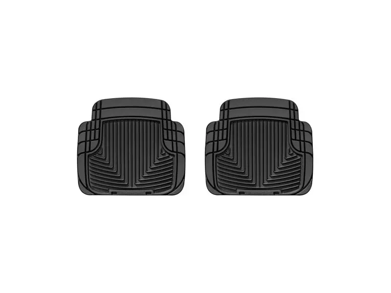 Weathertech 99 Bmw M3 Convertible Rear Rubber Mats - Black 2