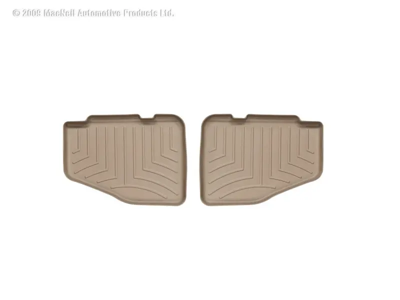 Weathertech 97-06 Jeep Wrangler Rear Floorliner - Tan 1