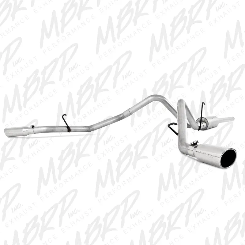 Mbrp 2006-2008 Dodge Ram Hemi 1500 5.7L Sc/Cc-Sb Cat Back Dual Split Side 1