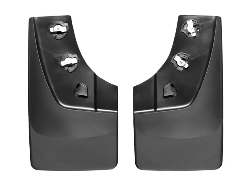 Weathertech 14+ Gmc Sierra/Sierra Denali No Drill Mudflaps - Black 1