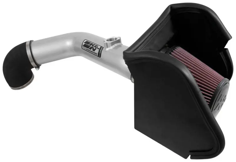 K&N 16-17 Nissan Titan Xd V8-5.0L Performance Air Intake Kit - Metal 2