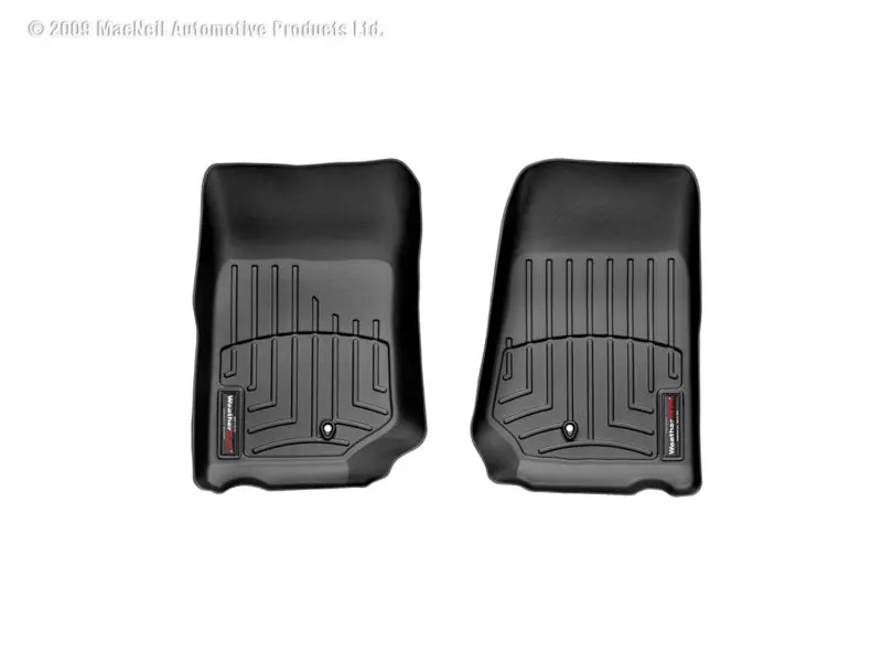 Weathertech 07+ Jeep Wrangler Front Floorliner - Black 2