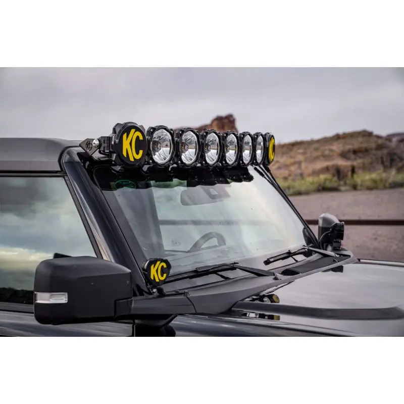 50" Overhead Light Bar Bracket Set 2