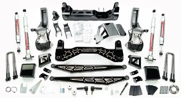 Mcgaughys 7"-9" Premium Black Stainless Steel Lift Kit For 2019+ Gm Truck 1500 (4Wd) #50797 1