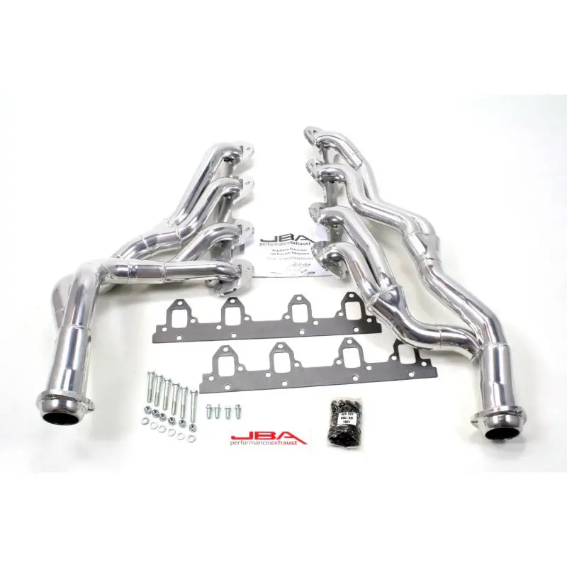 Jba 67-70 Ford Mustang 390-428 Fe 1-3/4In-2-1/2In Primary Silver Ctd Tri Y Header 1