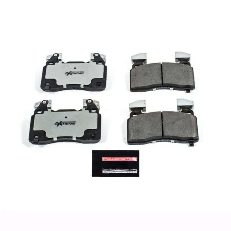 Power Stop 15-19 Cadillac Cts Front Z26 Extreme Street Brake Pads W/Hardware 1