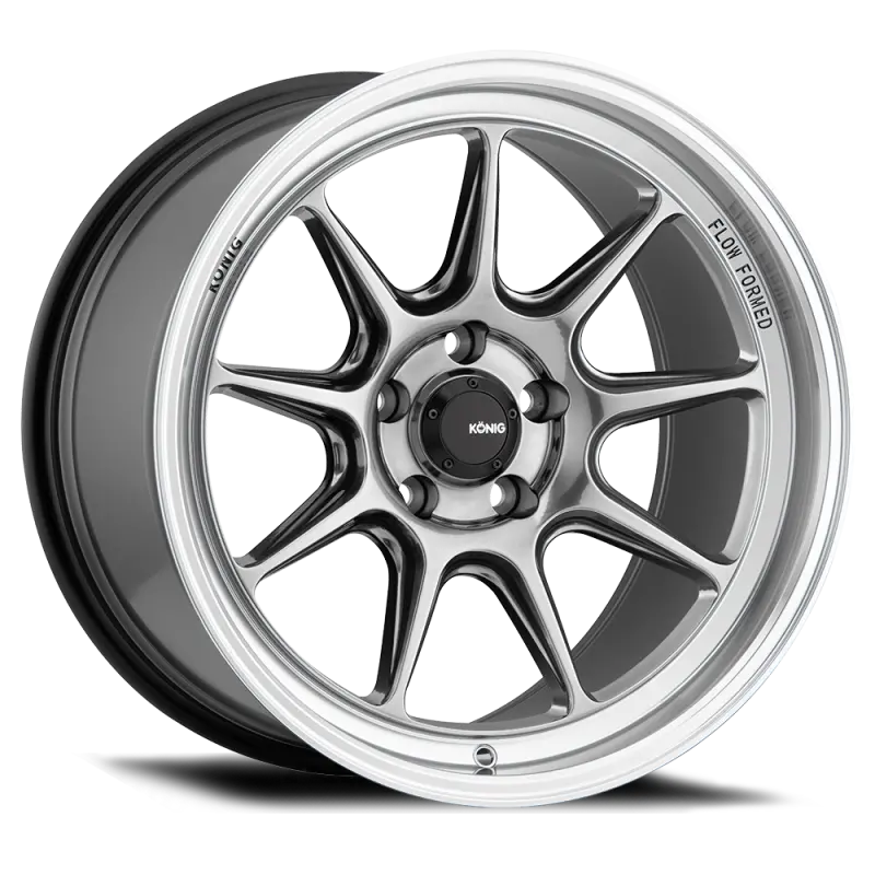 Konig Countergram 15X8 4X100 Et25 Hyper Chrome / Machined Lip 1