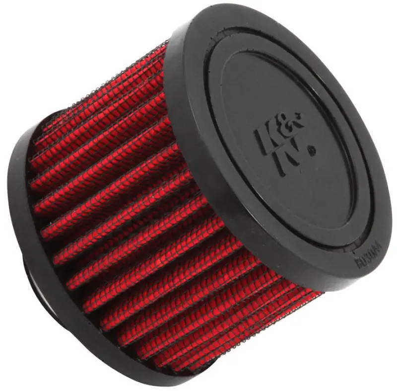 K&N 1 Inch Id 3 Inch Od 2.375 Inch H Rubber Base Crankcase Vent Filter 2