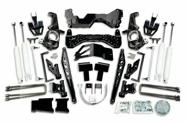 2020+ Gm Truck 2500 (2Wd/4Wd, Gas & Diesel) | 7" Premium Black Stainless Steel Lift Kit | 52456 1