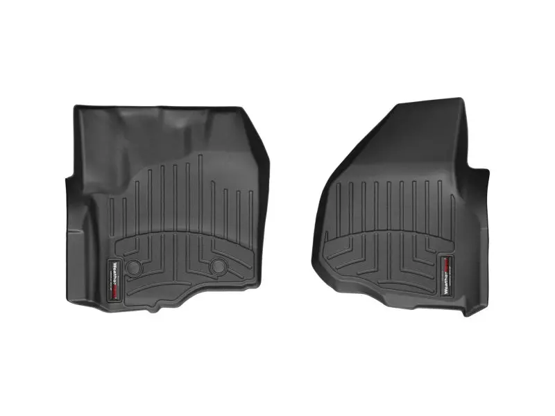 Weathertech 12+ Ford F250/F350/F450/F550 Front Floorliner - Black 1